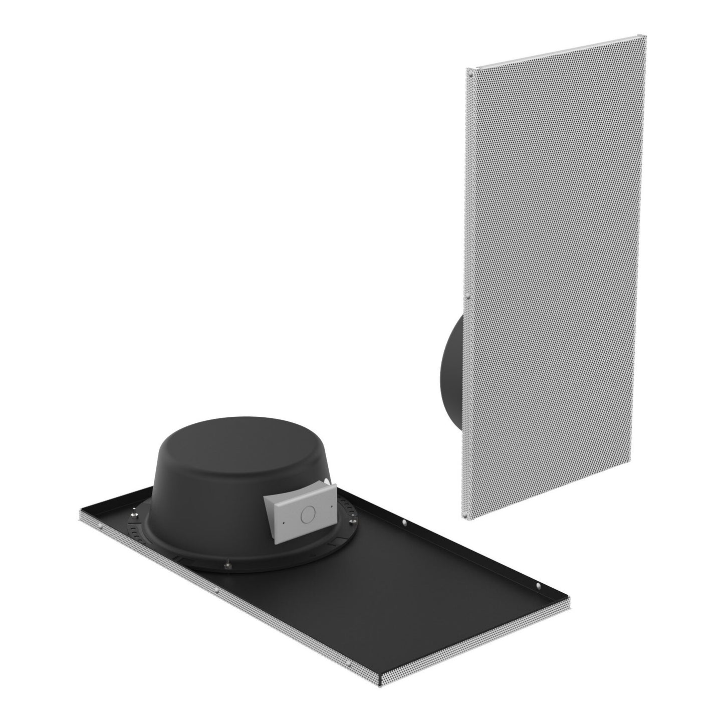 AtlasIED DT12 1' x 2' Drop Tile Speaker Package with Perforation