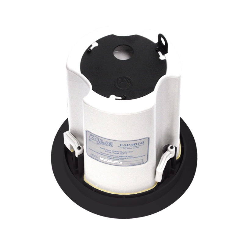 AtlasIED FAP40T-B 4" In-Ceiling Speaker With Ported Enclosure