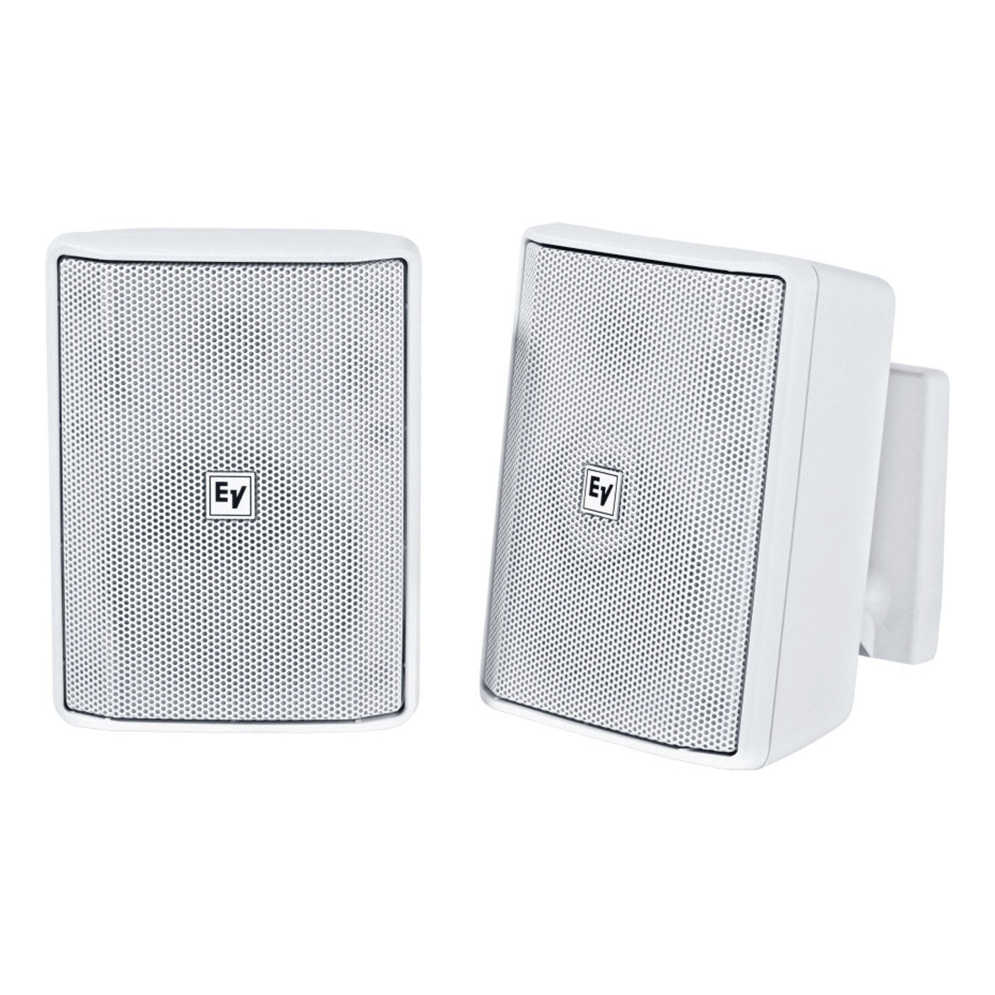 Electro-Voice EVID-S4.2T Pair of 4" 70/100V Surface Mount Speakers (Pair) black