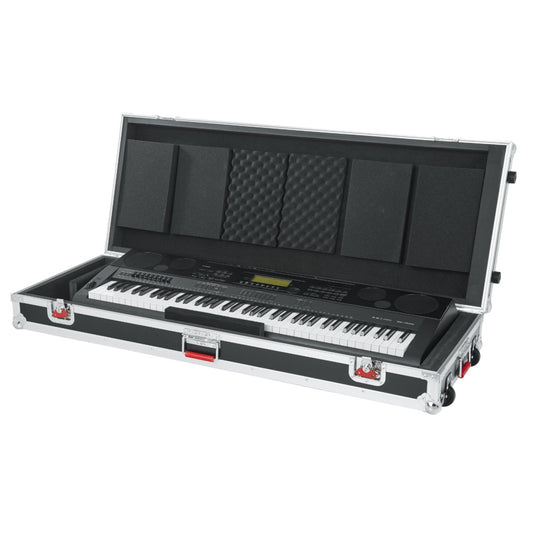 Gator G-TOUR 76V2 ATA Keyboard Road Case With Wheels | 76-Note