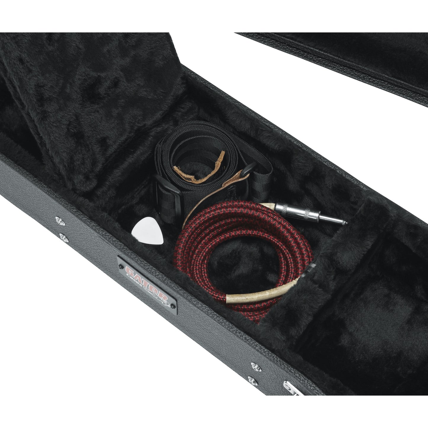 Gator GW-LPS Gibson Les Paul Deluxe Wood Guitar Case | Black
