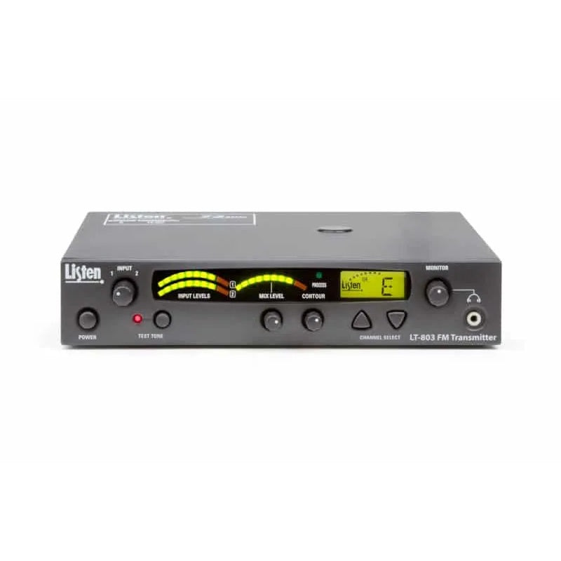 Listen Technologies LT-803 Stationary 3-Channel RF Transmitter | Standard