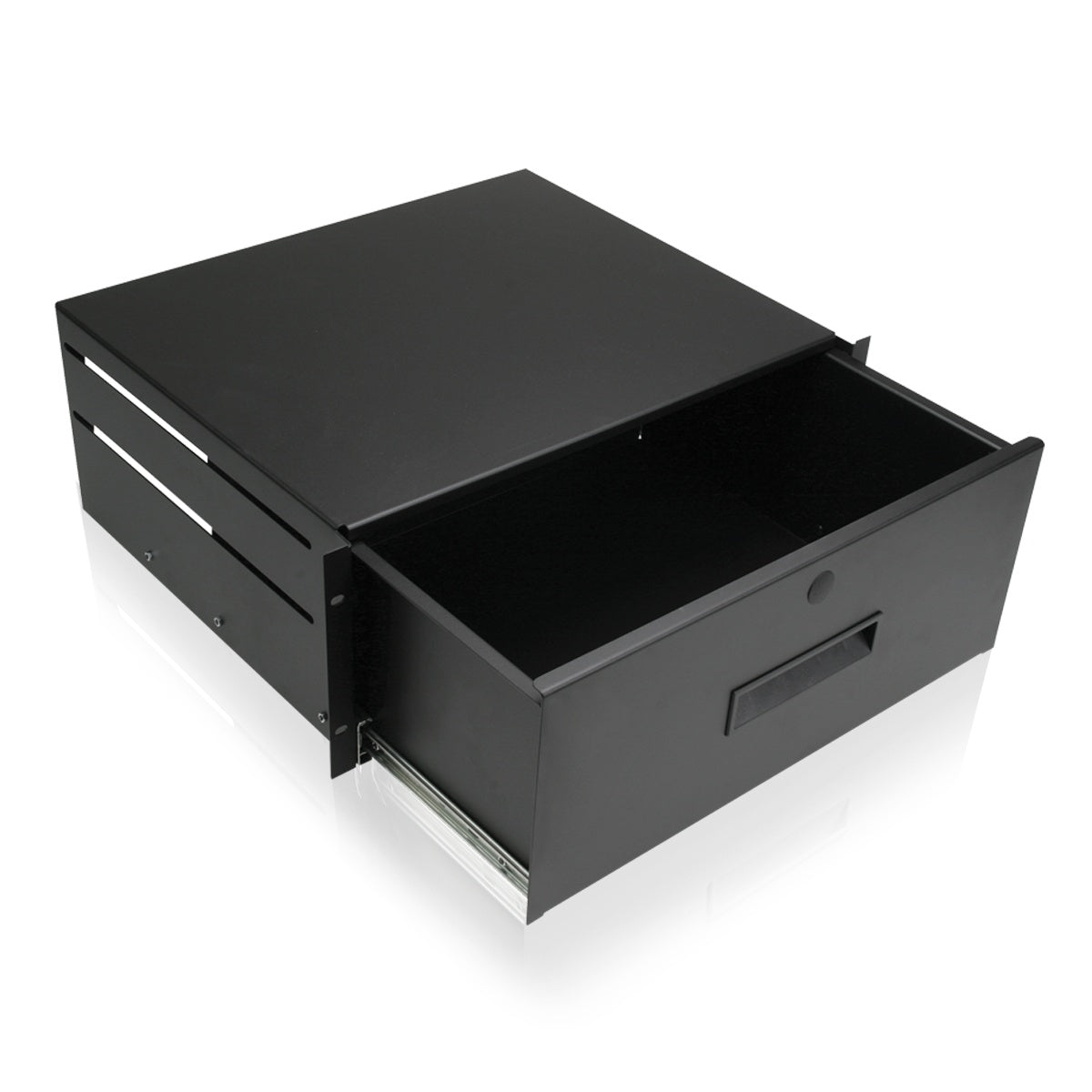 AtlasIED SD4-14 Recessed 4RU Storage Drawer With 14" Extension