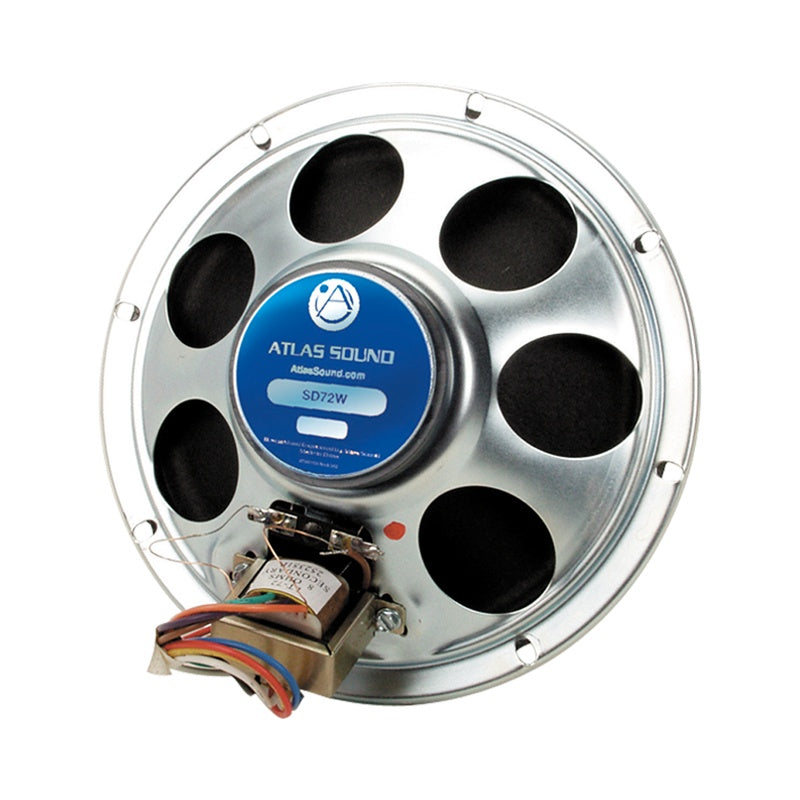 AtlasIED SD72 8" Dual Cone In-Ceiling Speaker With 70V Transformer