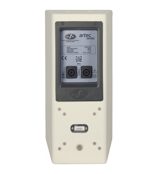 DAS Audio ARTEC-508 8-Inch Passive Surface Mount Speaker white back