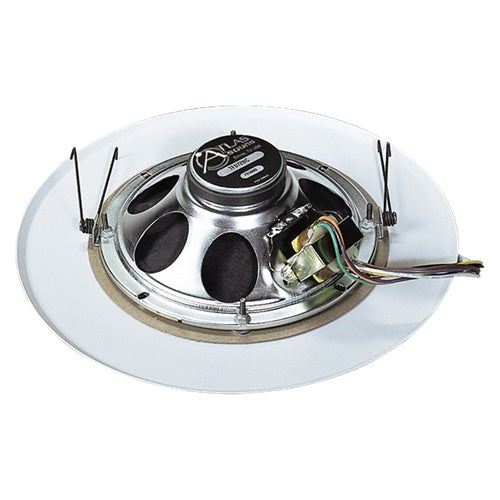 AtlasIED TFD72WC 8" Dual-Cone In-Ceiling Speaker With Transformer
