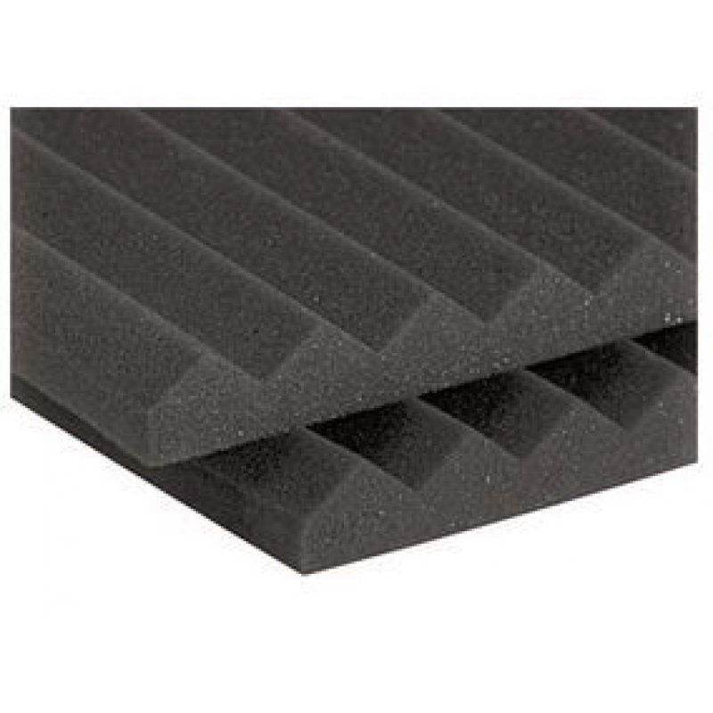AURACO 1SF24CHA 1" Studiofoam Wedges (20-pack, 2'x4'x1", Charcoal)