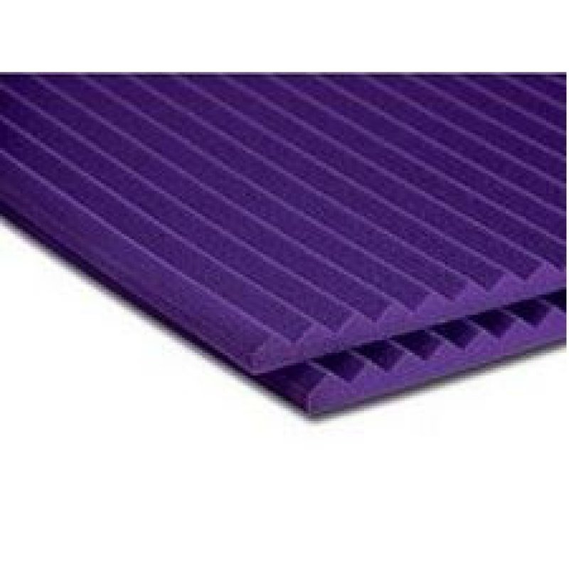 AURACO 1SF24PUR 1" Studiofoam Wedges (20-pack, 2'x4'x1", Purple)