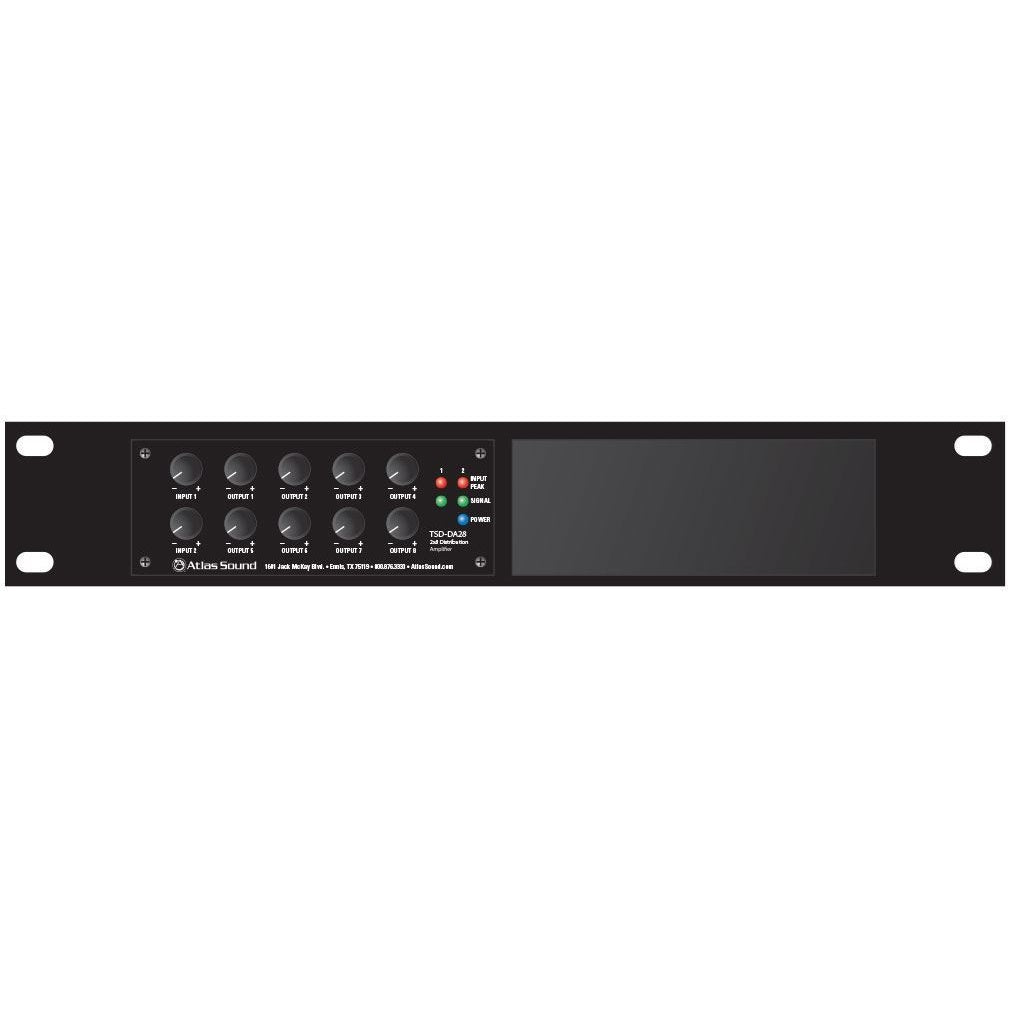 AtlasIED TSD-RMKHR Half Rack Mounting Kit for TSD Series