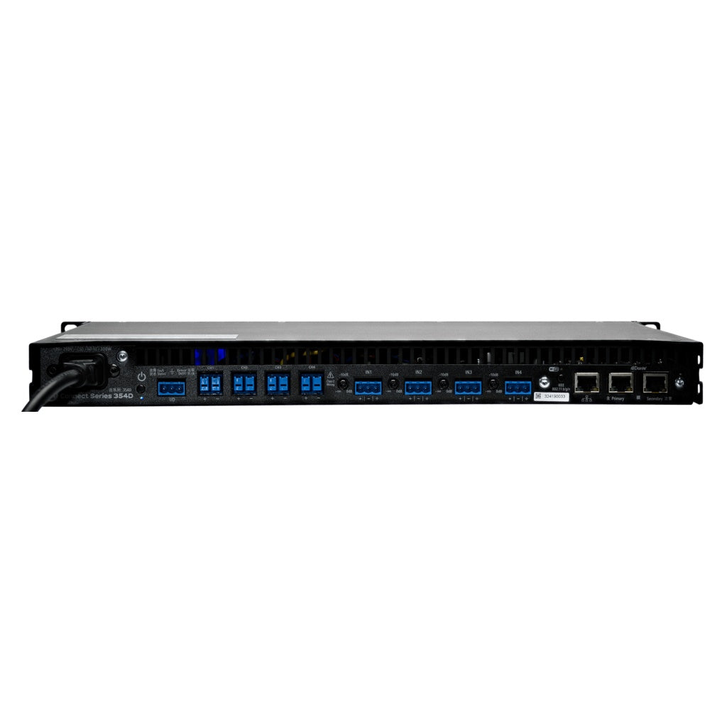 LEA Professional CONNECT CS354D 4-Channel 350W Dante Power Amplifier