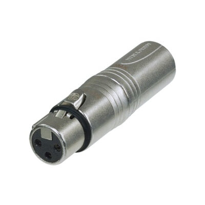 Neutrik NEUNA3F5M XLR 3-Pin to 5-Pin DMX Adapter