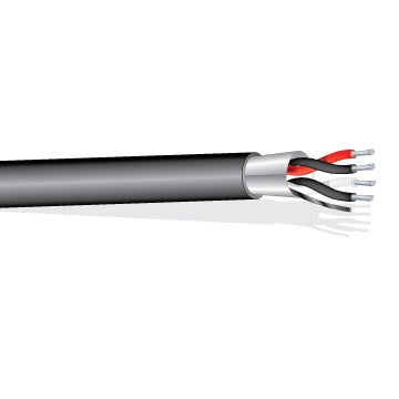 West Penn D252402GY1000 2-Pair Plenum AES/EBU Digital Audio Cable