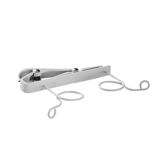 Shure RK187T2-W Dual-Mount Tie Clip, White