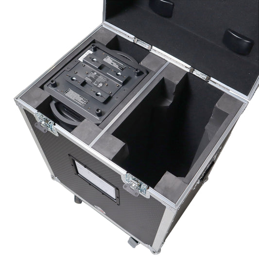 ProX XS-MH26BEAMX2W Moving Head Lighting Road Case for 2 Units