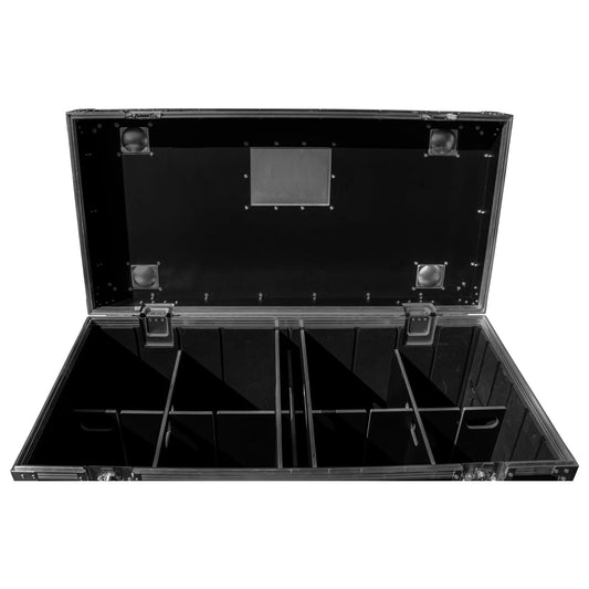 Odyssey OPT452230WPT2 Professional Black Hex Board Utility Tour Trunk Case with Caster Wheels