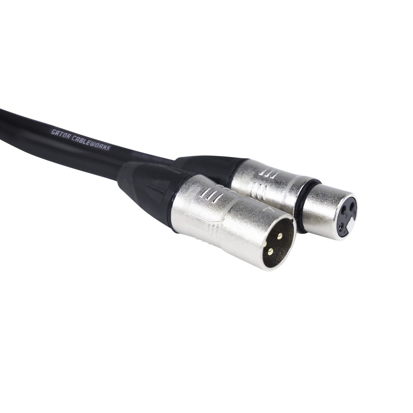 Gator Backline XLR Microphone Cable | 3'