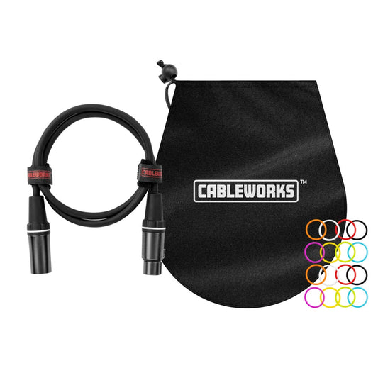 Gator GCWC-XLR-03 XLR Microphone Cable 3 Foot