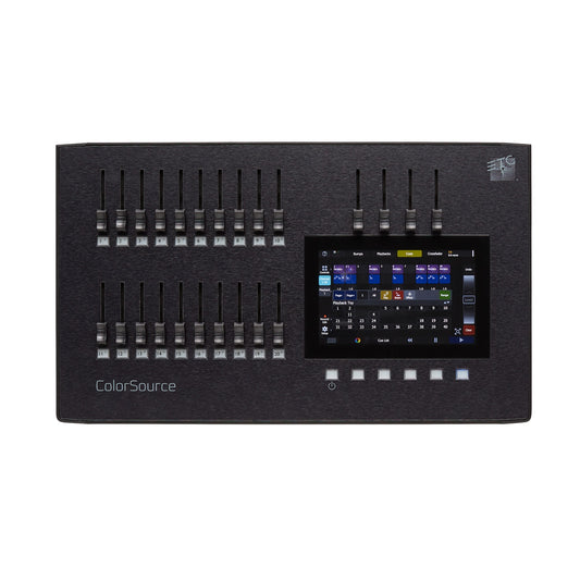 ETC 7225A1000-US ColorSource Lighting Controller Console With 20 Faders
