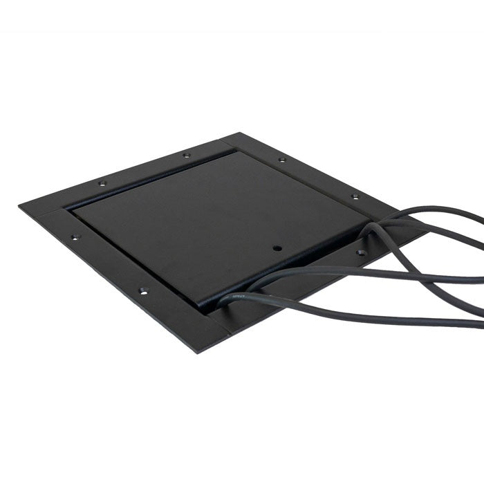 Ace Backstage 122 Full Stage Pocket with Standard Lid Recessed Floor Pocket | Black