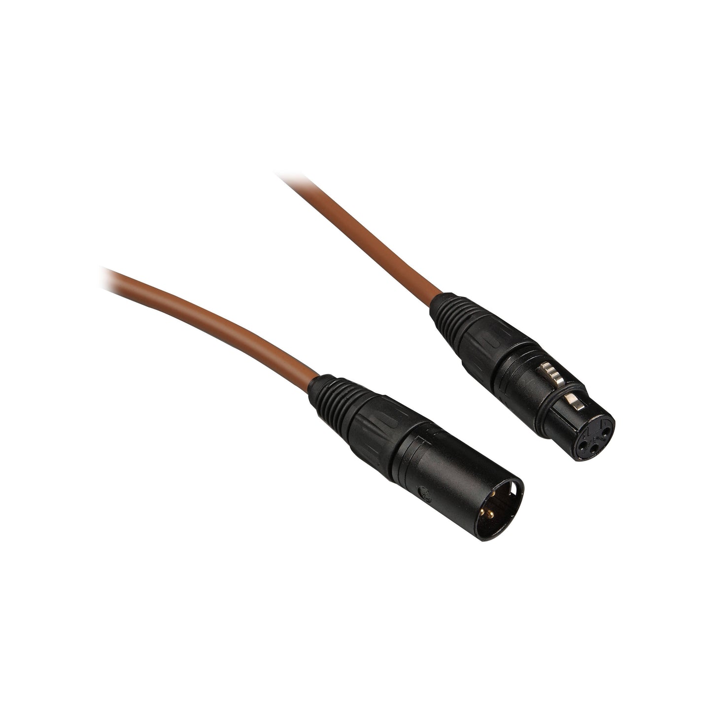 Whirlwind MKQ Quad Microphone Cable XLR Balanced With Canare Star-Quad | 6' | Black