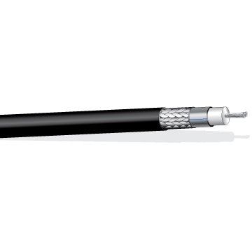West Penn 812BK1000 RG-58A/U 50 Ohm Coaxial Bulk Cable