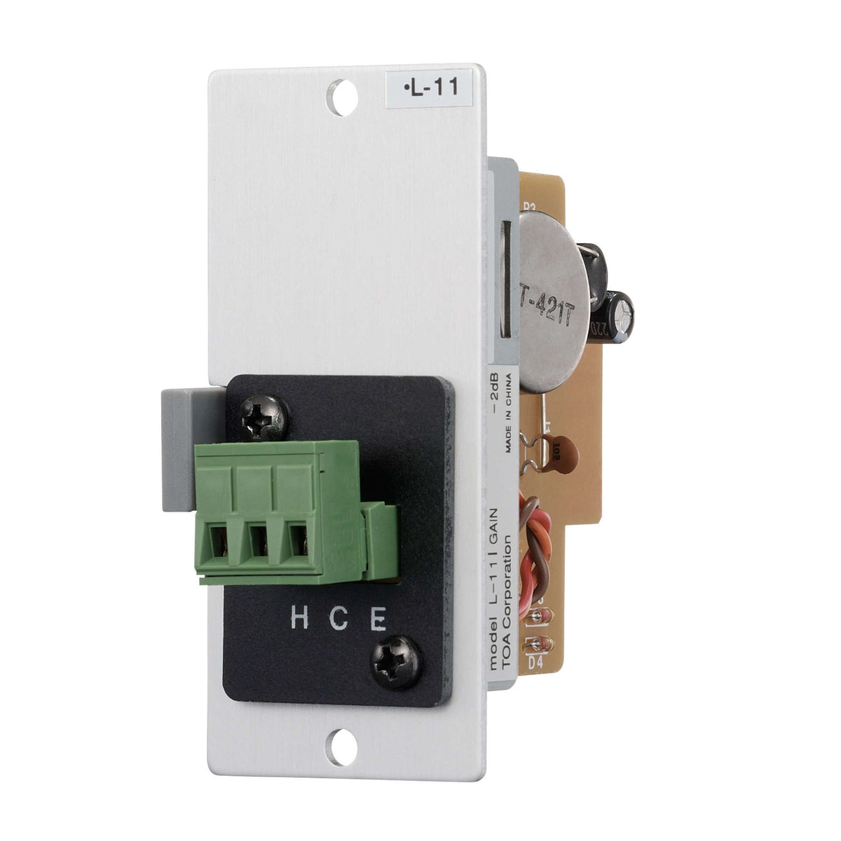 202672_TOA-900-Series-Balanced-Line-Input-Module-Systems-_-600Ω-_-Mute-Receive-_-Removable-Terminal-Block_ALT01sqr