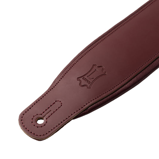 Levy's Leathers M26PD Guitar Strap | Standard (37"-51") | Burgundy