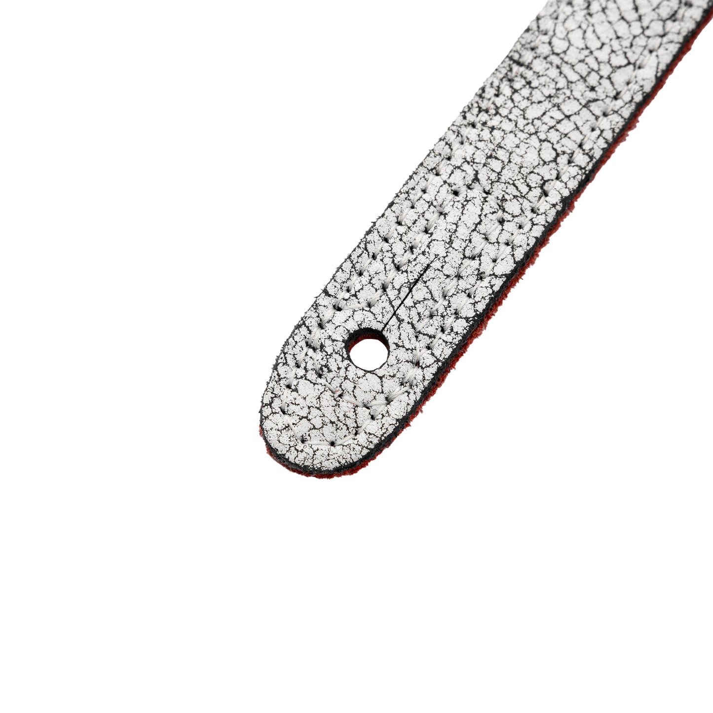 Levy's Leathers M80GRPDX Studded Leather Strap | Cracked White