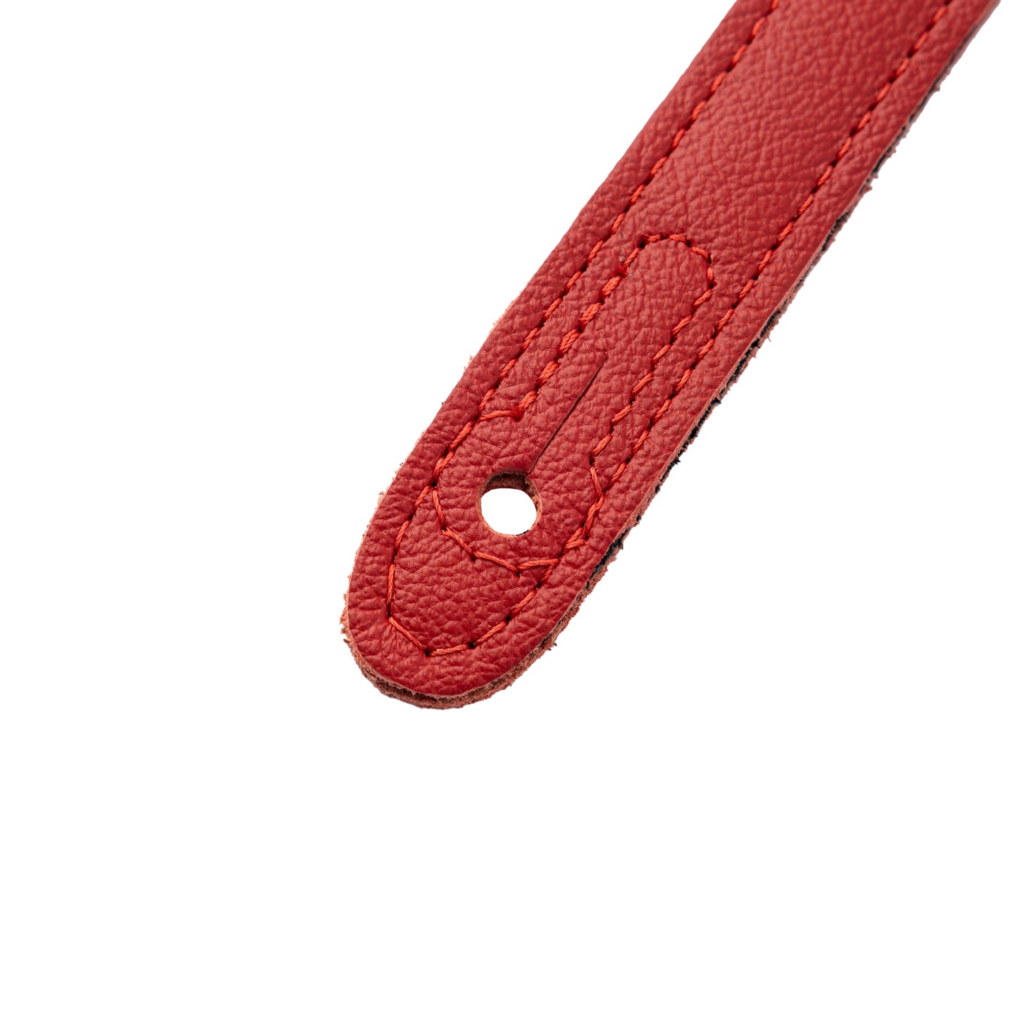 Levy's Leathers M81GRPDX Padded Garment Leather Strap with Red Studs | Red