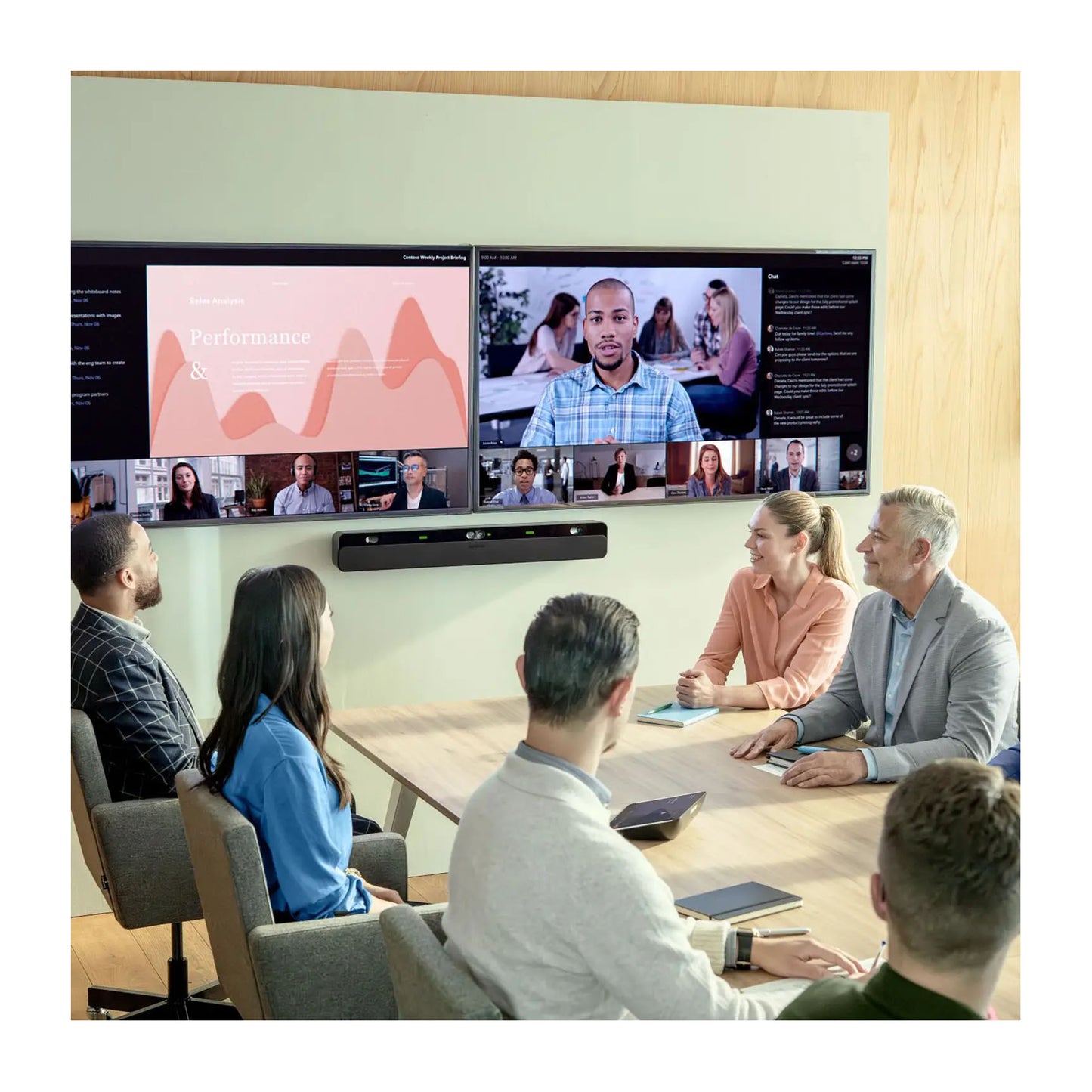 Shure IMXBPK-W IntelliMix Bar Pro Kit All-in-one Video Conference Bar | Black