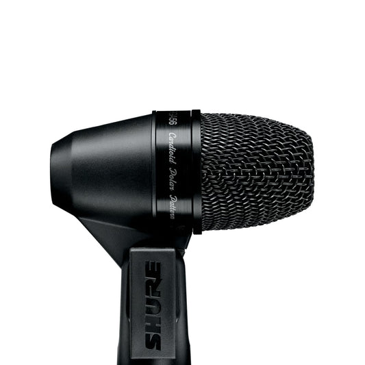 Shure PGA56 Cardioid Dynamic Snare/Tom Microphone | Model: PGA56-XLR