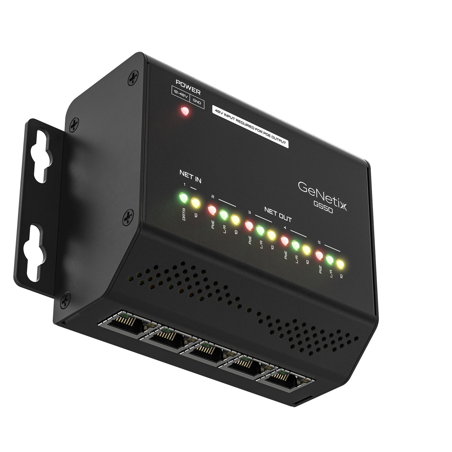 Chauvet Pro GeNetix DIN 5 Port Network Switch