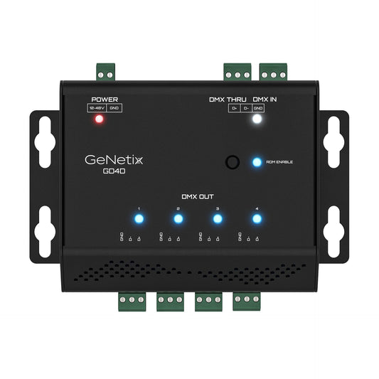 Chauvet Pro GeNetix DIN 4 Port DMX Splitter