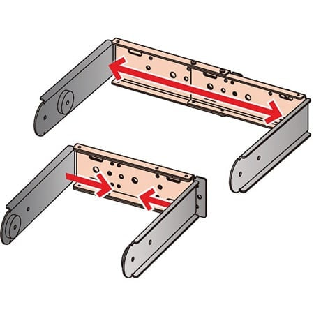 Yamaha UB-DXR15A Speaker Mount Bracket for DXR15