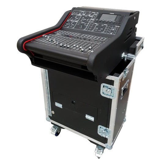 ProX Flip-Ready Hydraulic Console Case For Digital Audio Consoles | Midas M32R | Fixed