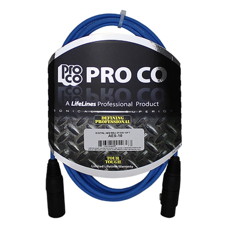 ProCo Sound AES/EBU Cable | 1 ft