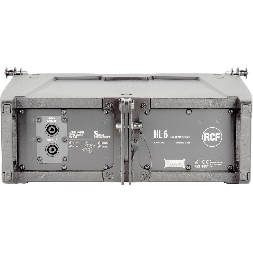 RCF HL 6 Compact Passive Two-Way Line Array Module | White
