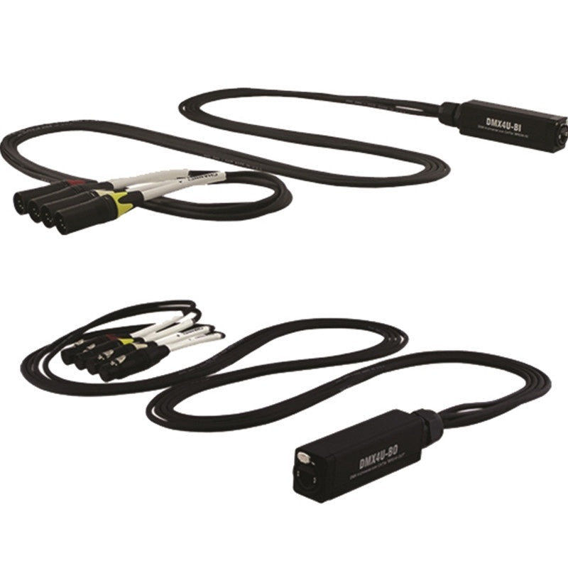 ProCo Sound DMX3U-BO-6 DMX Over Cat 3-Universe Breakout Fan