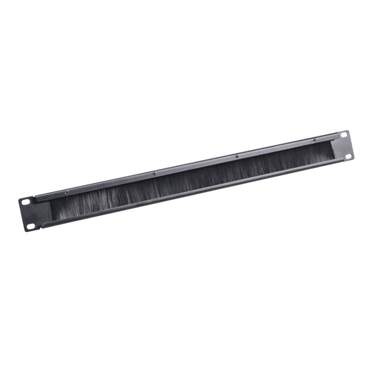 ProX 1U Rack Panel Standard 19" Rack Mount Panel | Brush Cable Management