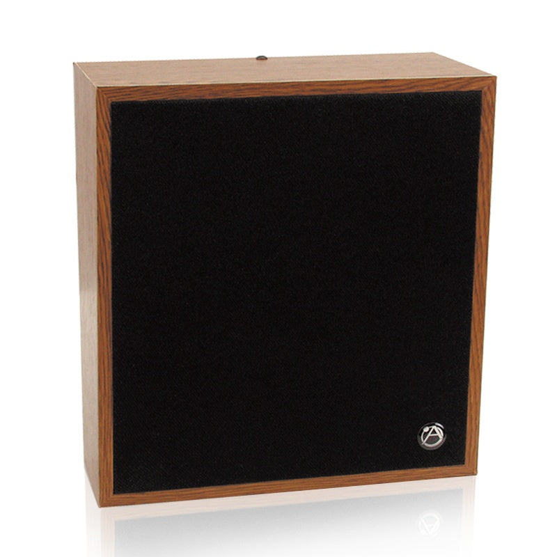 AtlasIED WD417 8" Slant Wall Mount Speaker/Baffle Package | 25/70.7V | With Volume Control