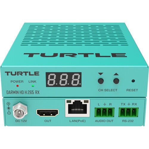 Turtle AV TAV-DARWIN4K-RX Darwin 4K H.265 HDMI Over IP Receiver
