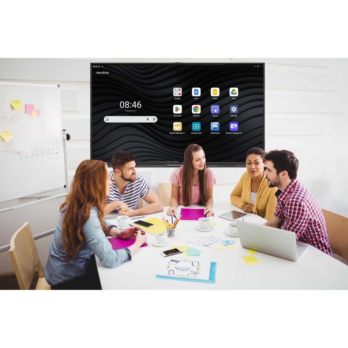 Newline Interactive Q Ultra 4K Interactive Display With EDLA Android 16 | 98"