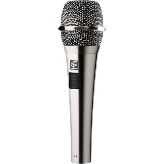 sE Electronics V7PTTNI Supercardioid Dynamic Handheld Mic With Push-To-Talk