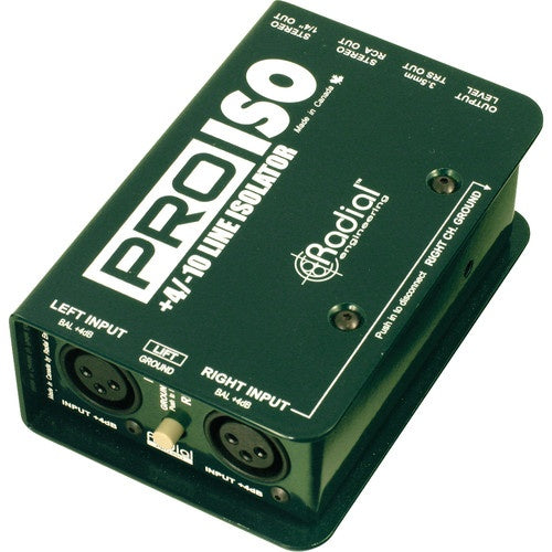 Radial R800 1150 00 Pro-Iso Balanced to Unbalanced Passive Converter