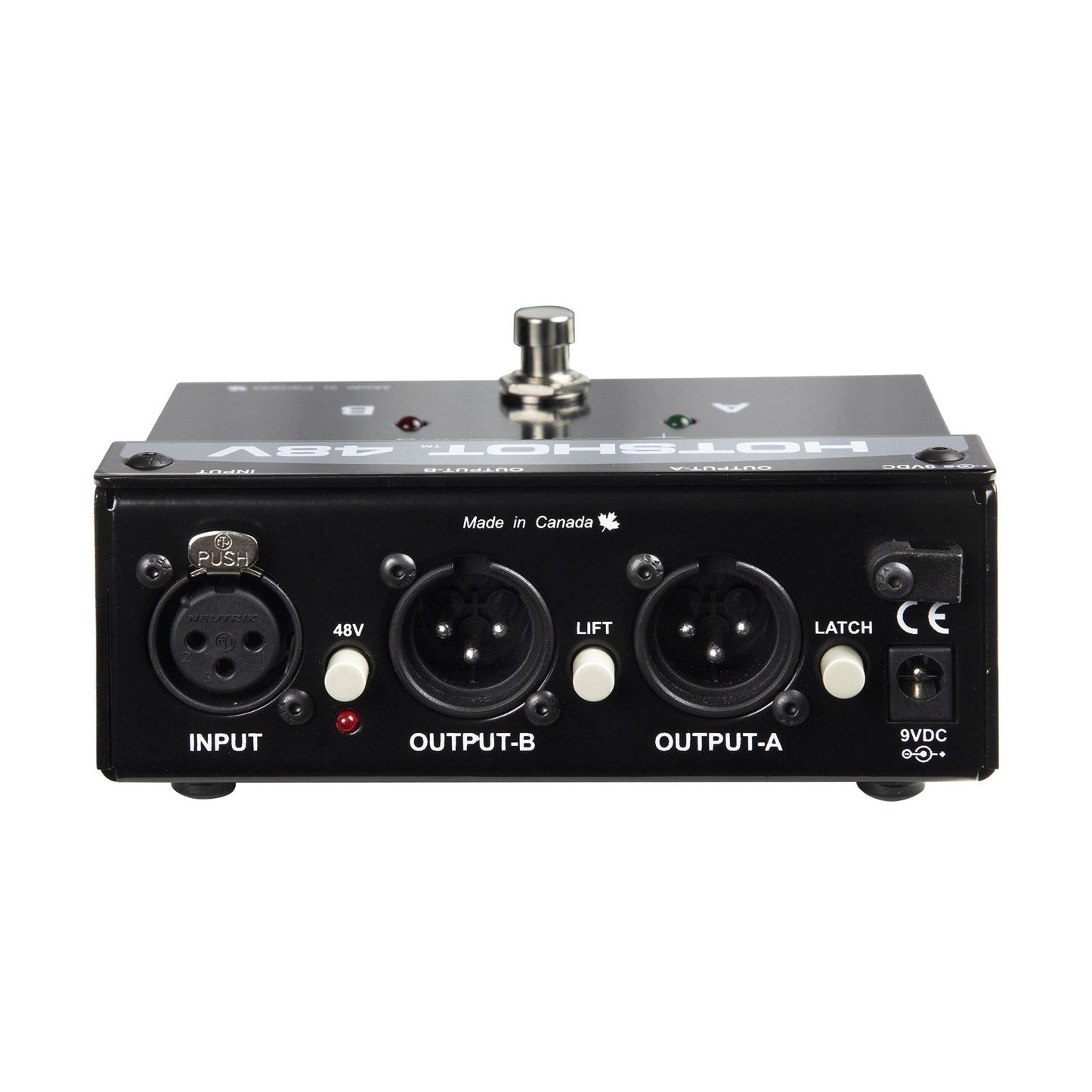Radial R800 1505 00 Hotshot 48V Condenser Mic Switcher Footswitch