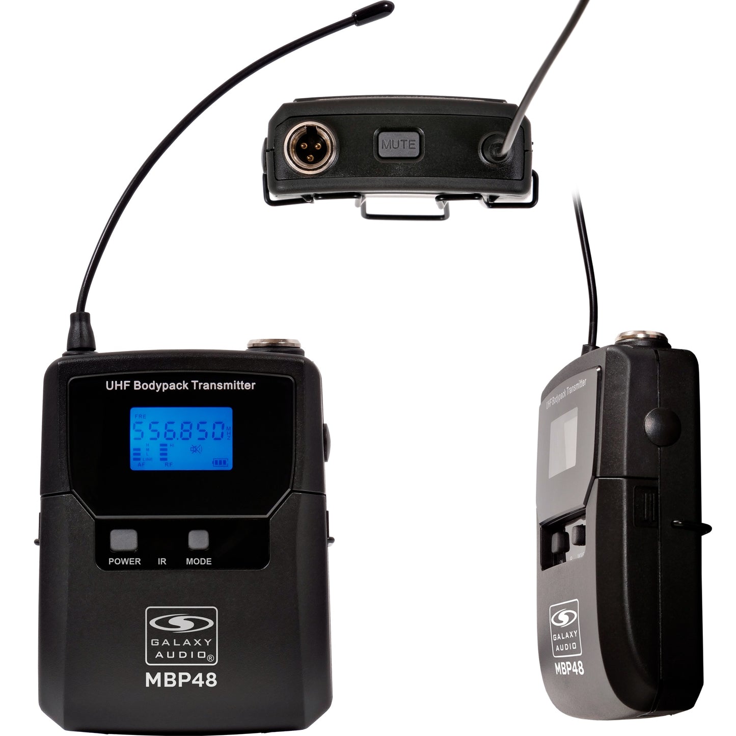 Galaxy Audio CSL Digital UHF Wireless System Single Channel True-Diversity | (1) Bodypack Only