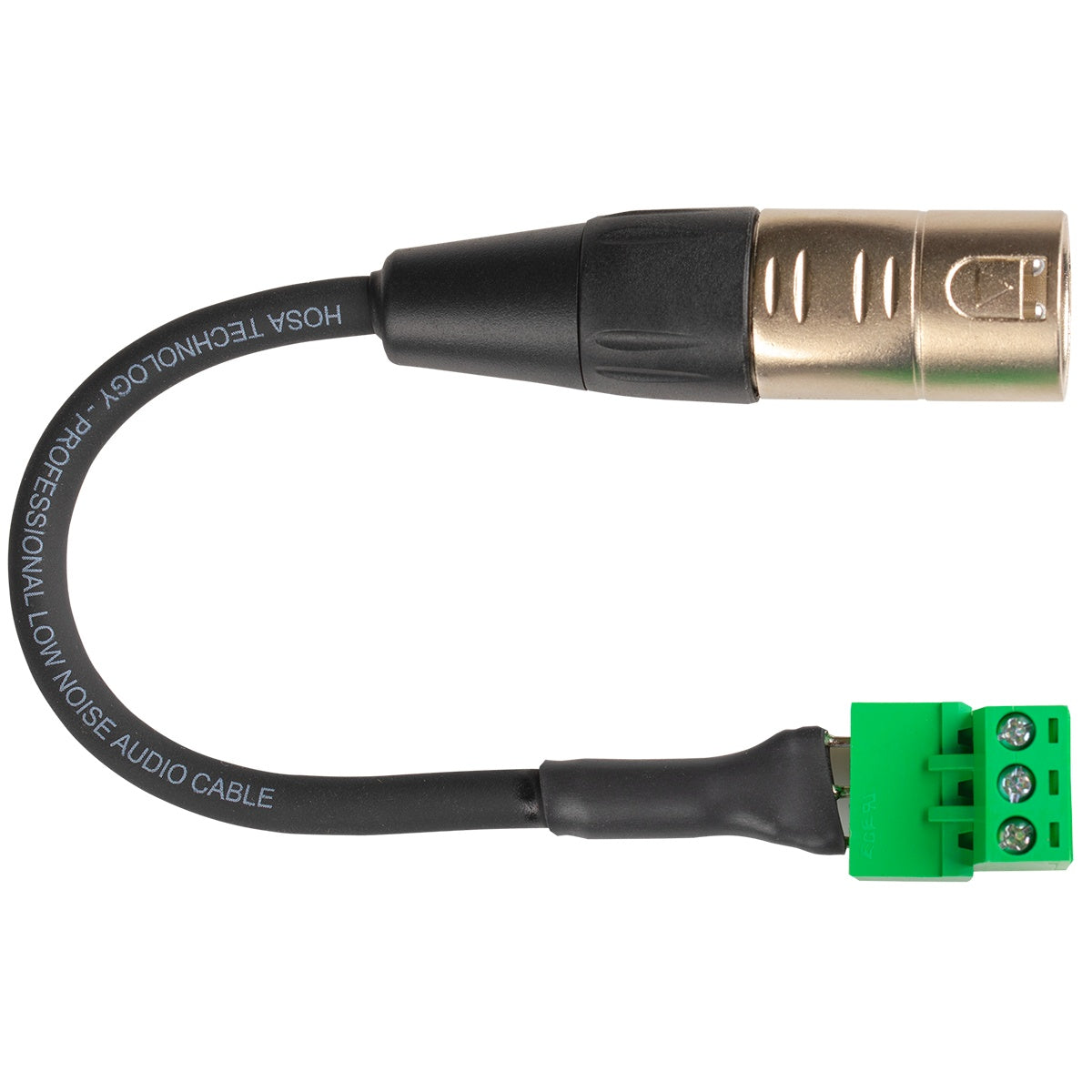 Hosa PHX-116M-BULK Phoenix to XLR Low-Voltage Adapter
