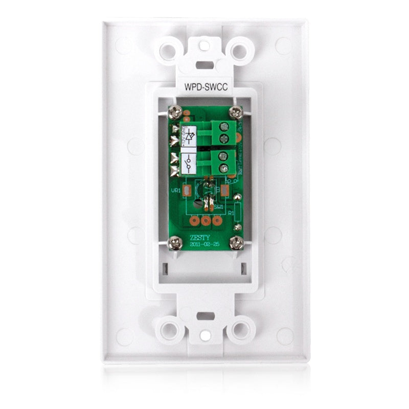 AtlasIED WPD-SWCC Wall Plate Push Button Switch Hard Contact Closure