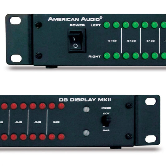 American Audio & Video DB DISPLAY MKII Rack-Mount Decibel Level Monitor