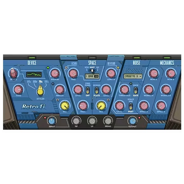 Waves RTROFI Retro Fi Lofi Effects Chain Plugin